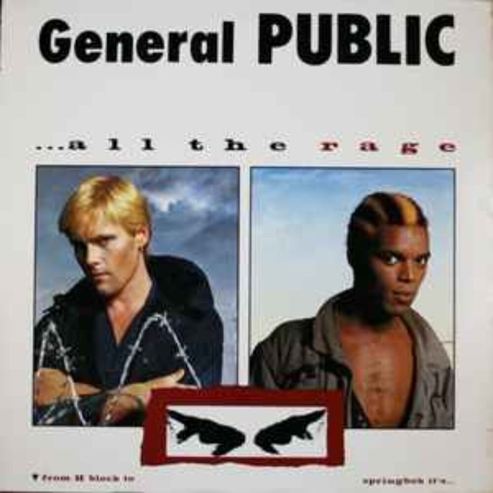 General Public ‎– All The Rage LP Record Album Vinyl